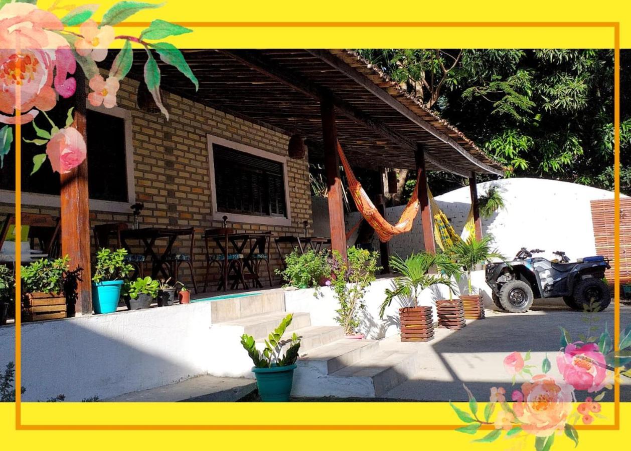 Praia de Pipa Recanto Das Flores酒店 外观 照片