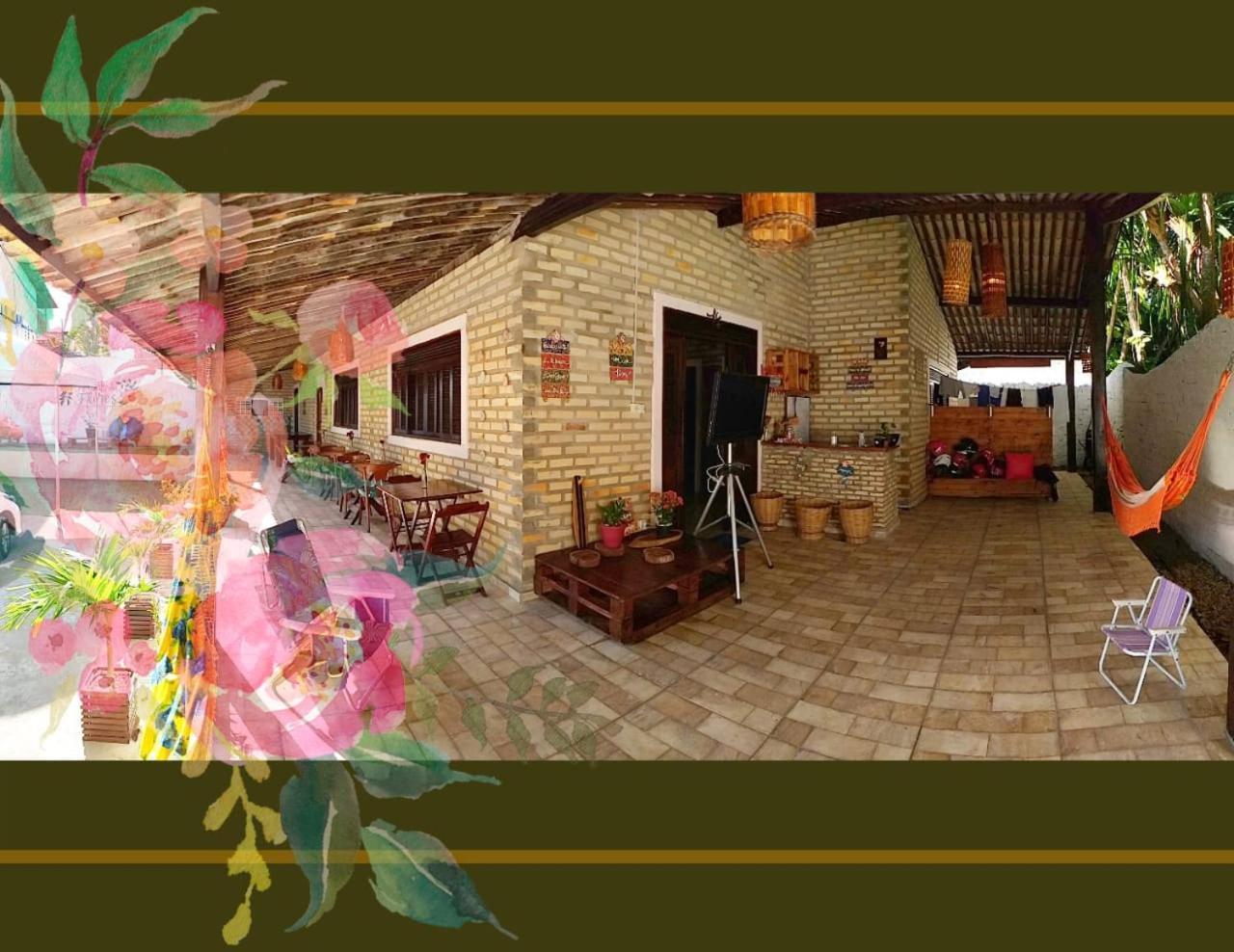 Praia de Pipa Recanto Das Flores酒店 外观 照片